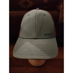 Patagonia Trucker cap -Snapback teal & orange EUC